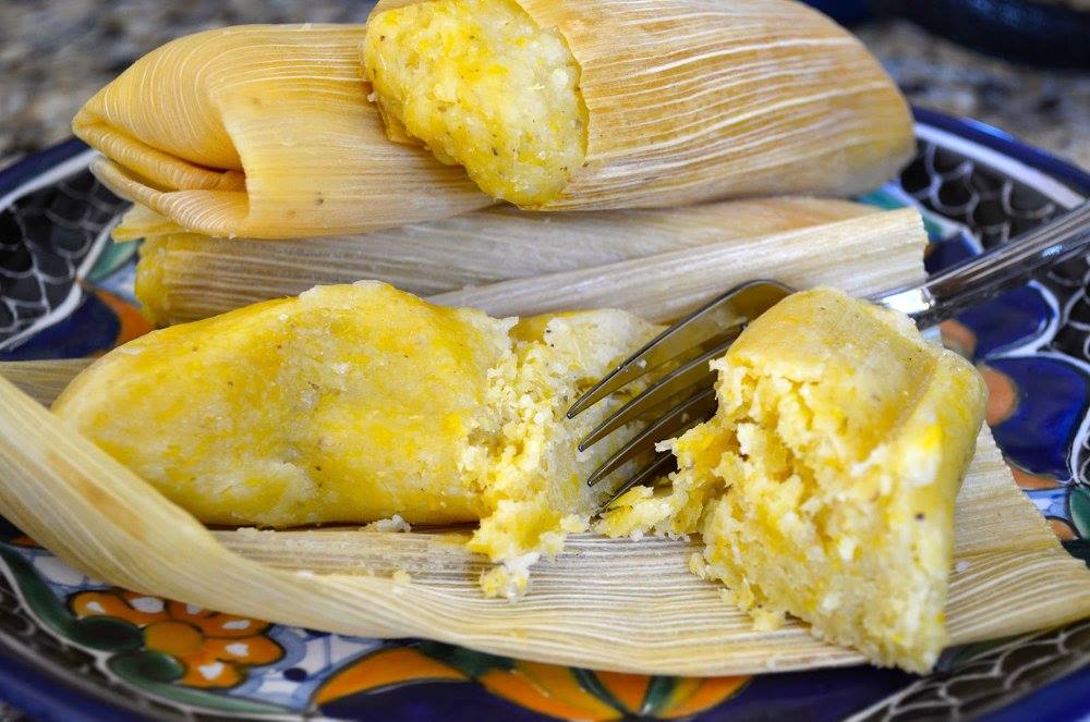Tamales de elote